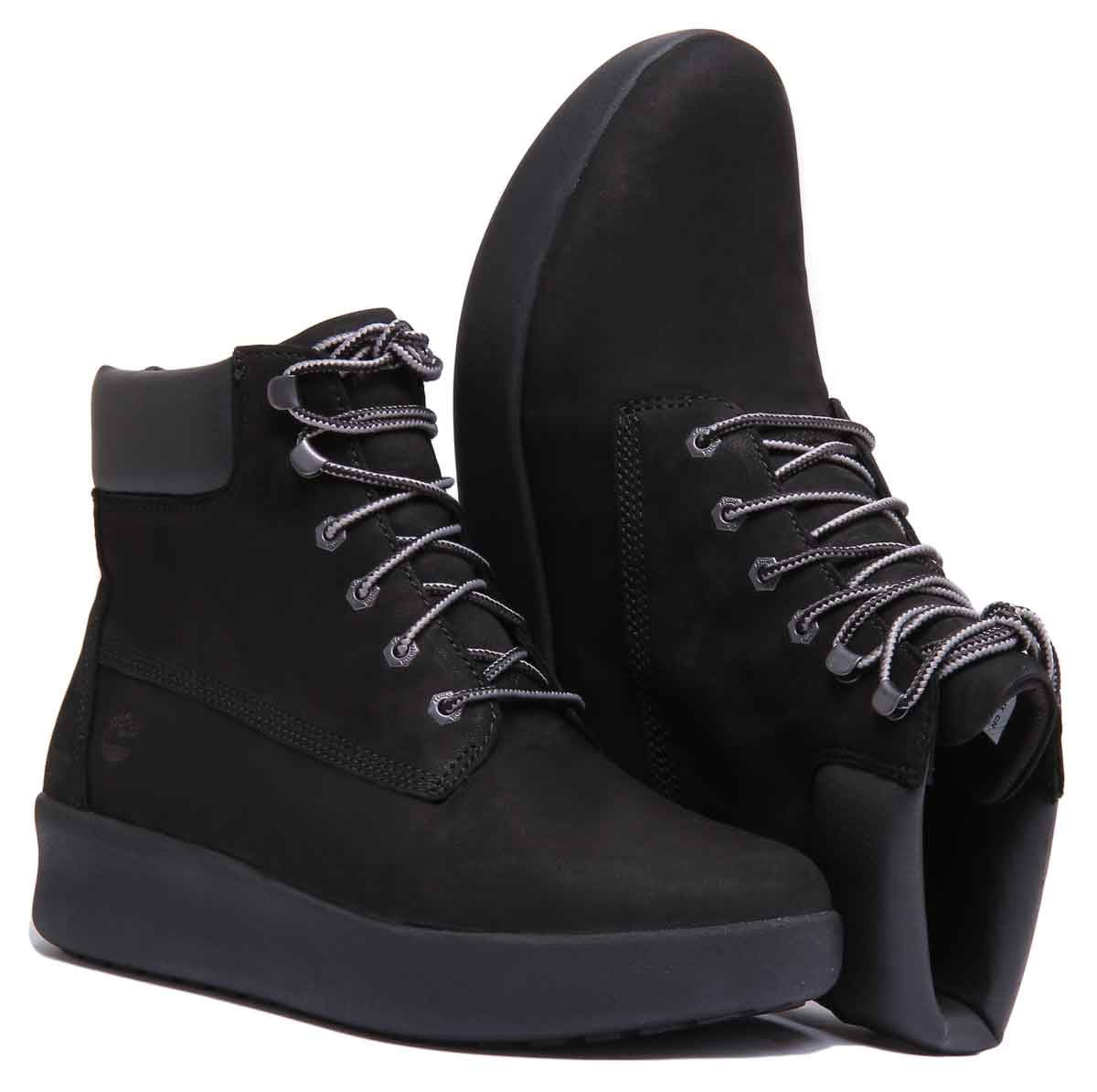 TIMBERLAND A1RXT BERLINO Park 6 Inch Boot Stringati in Nero Taglia UK 3 - 8  - EUR 141,09 | PicClick IT