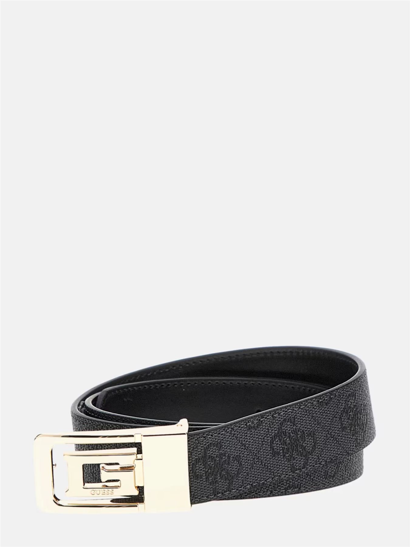 Guess Eco Erica 4G Logo Adjustable Womens Belt In Coal S - M - L - Picture 10 of 12