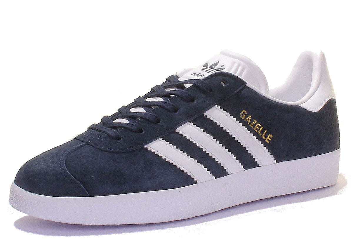adidas Navy and White Men\'s Suede Sneakers New Adidas Mens Adi-Ease Premiere Navy White Gum B42647  main image 2