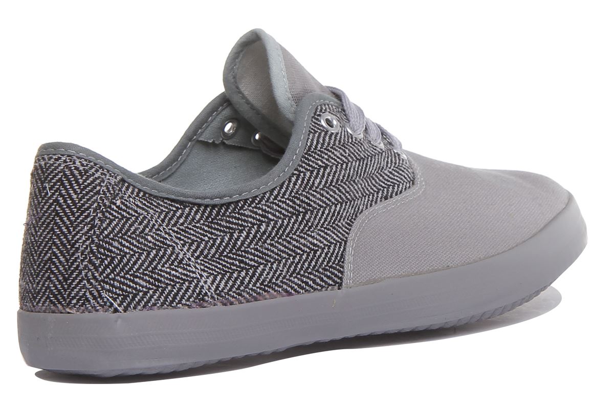 Hombre Encaje Original Zapatillas Vulcanizado Tenis Varios Colores Talla UK 2- - Imagen 11 de 68