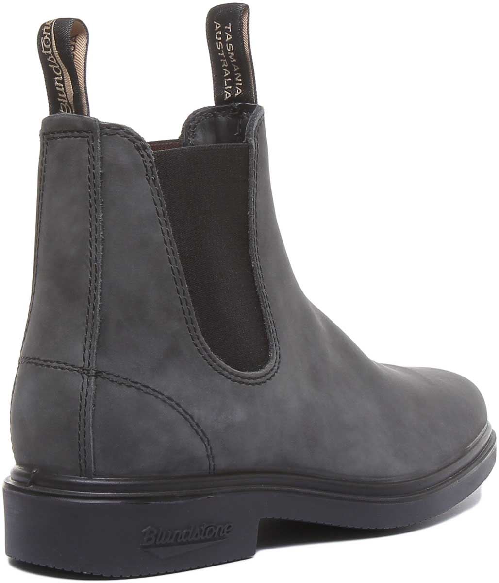 Blundstone 1308 Herren Leder Chelsea Stiefel in rustikal schwarz Größe UK 7 - 12 - Bild 9 von 12