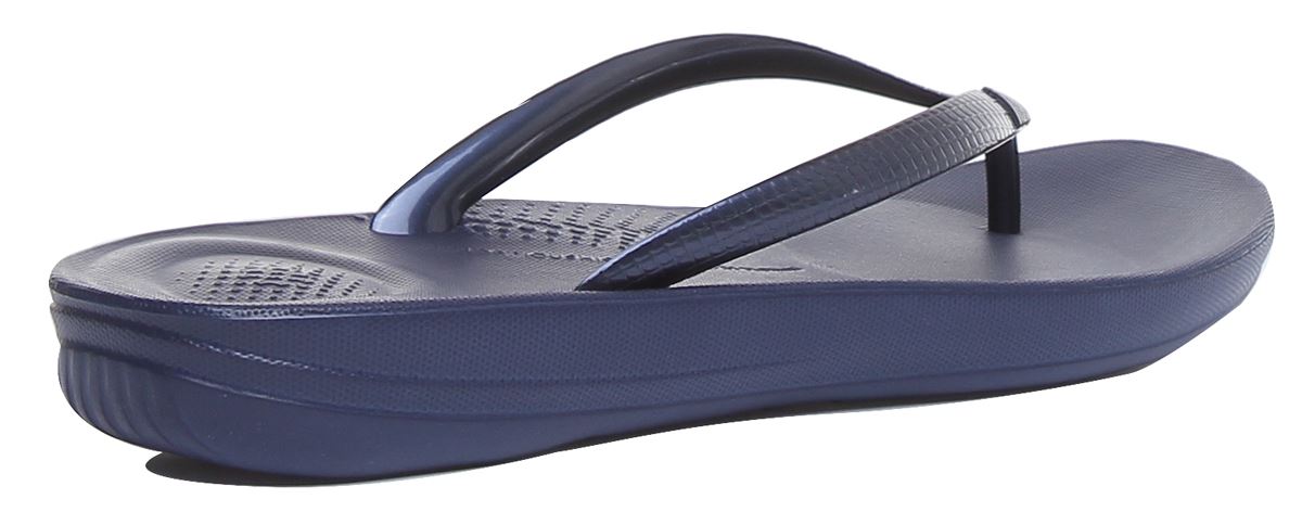 Sandalia Fitflop Iqushion ergonómica de espuma de aire de alto rebote para mujer bronce Reino Unido 5-11 - Imagen 22 de 37