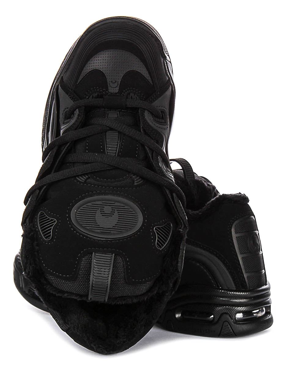 Osiris D3 2001 Suela Gruesa Con Cordones Patín Mujer Entrenador en Rojo Negro Reino Unido 3-12 - Imagen 5 de 25