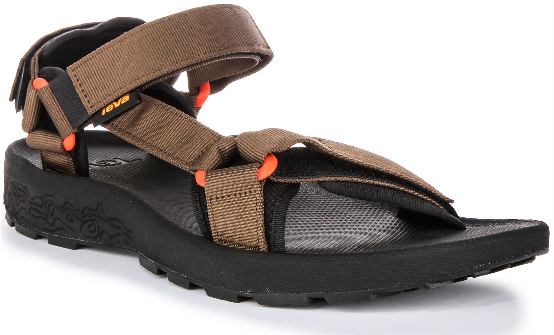 Гидротрек Teva Wandern Sport griffige Sohle vegan Herren Sandale braun Великобритания 10 19390₽