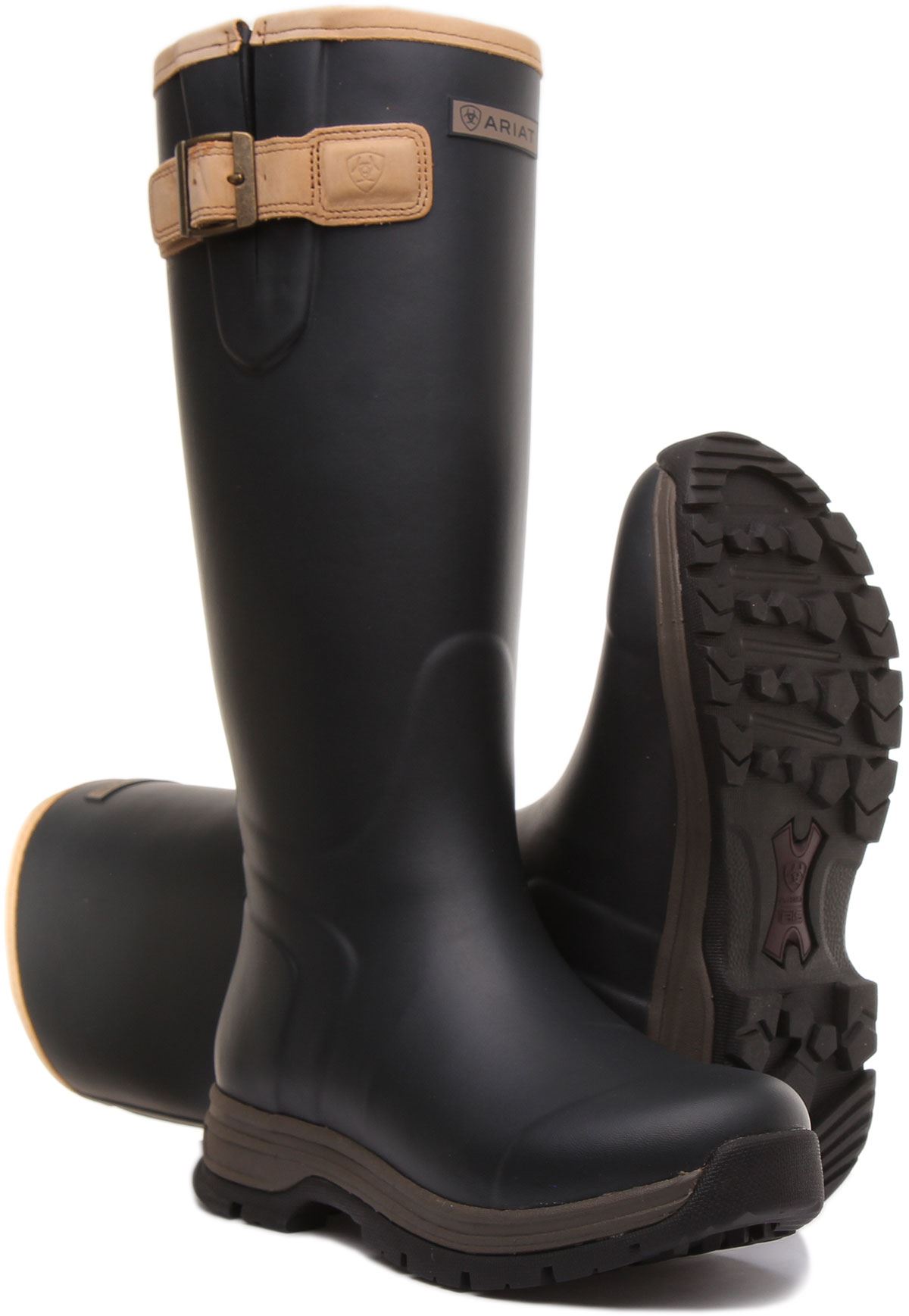 Ariat Burford Waterproof Knee High Welly Womens Boots In Navy UK 3 - 8 - Picture 12 of 13