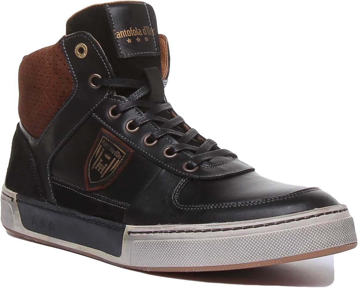 PANTOFOLA D’ORO Pantofola D'Oro Frederico scarpa casual stringata nera taglia UK 9 EX DISPLAY