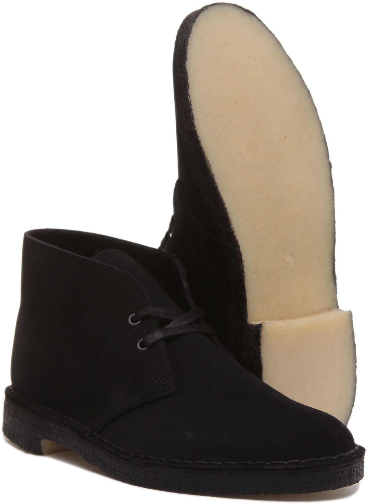 desert boot 2 black suede