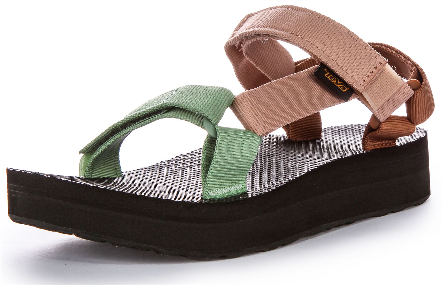 Teva Midform Universal Open Toe Strap Vegan Womens Sandal Beige Brown UK 3 - 8 - Picture 25 of 37