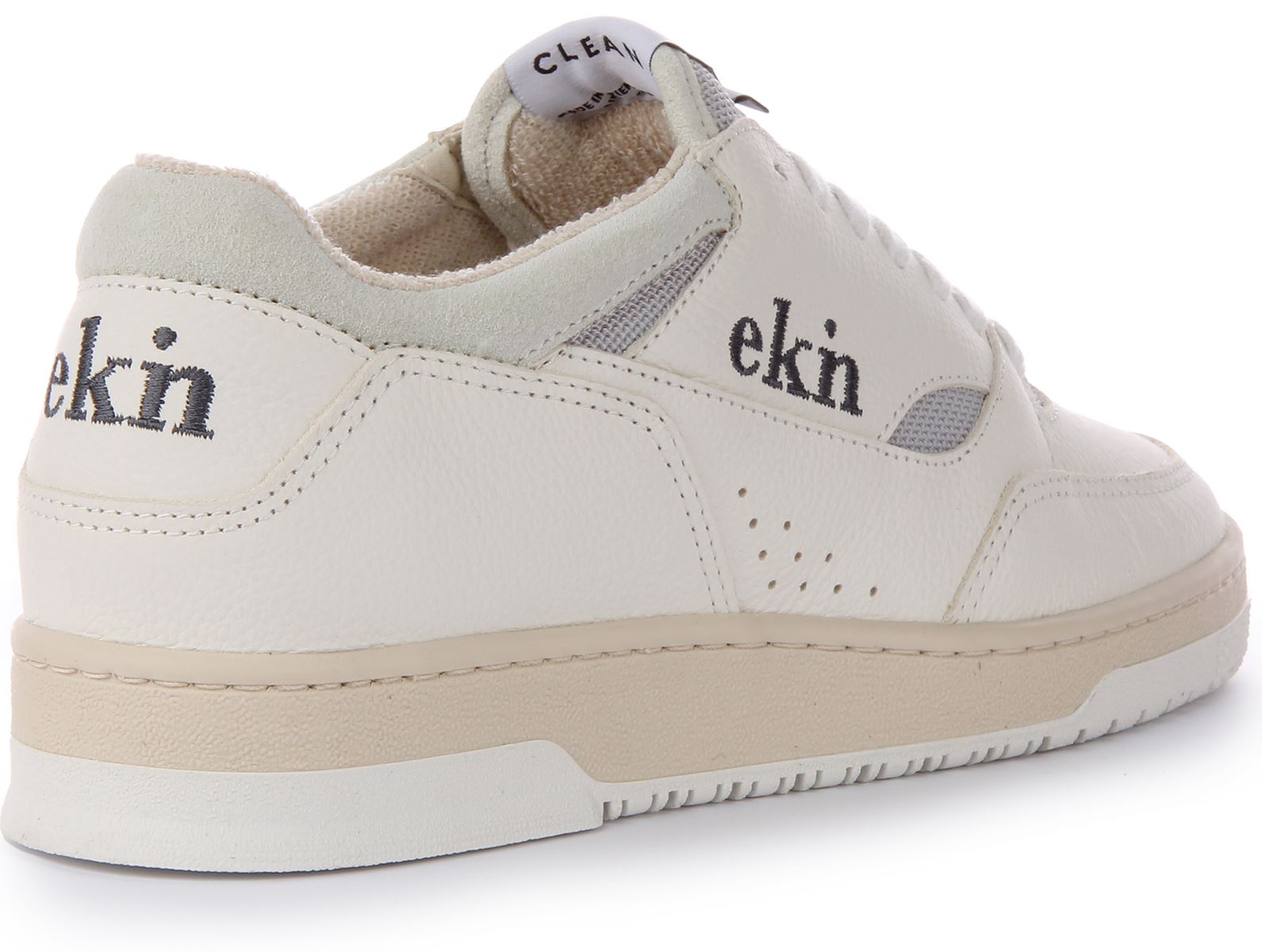 Ekn Yucca Orgánico Hecho A Mano Vegano Zapatilla Blanca Mujeres UK 3 - 11 - Imagen 9 de 12