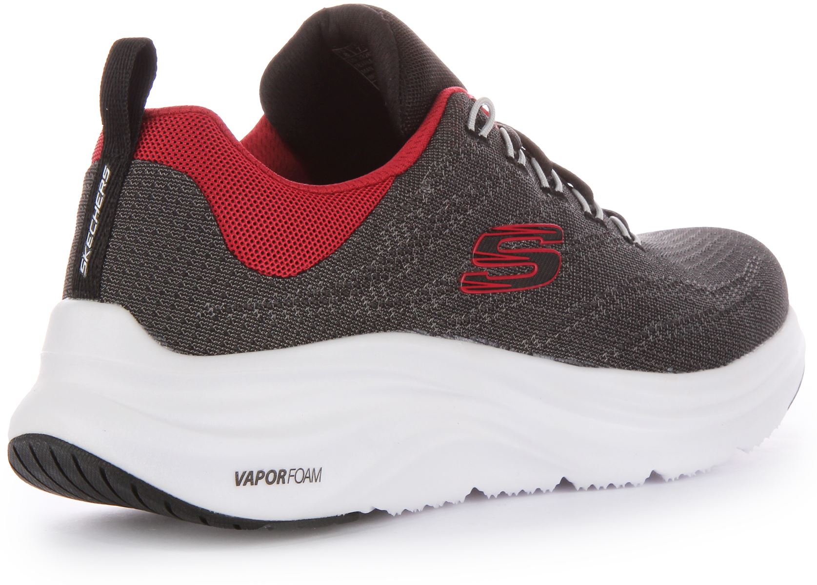 Zapatillas de deporte para hombre Skechers Vapor Foam en negro rojo EU 41-46