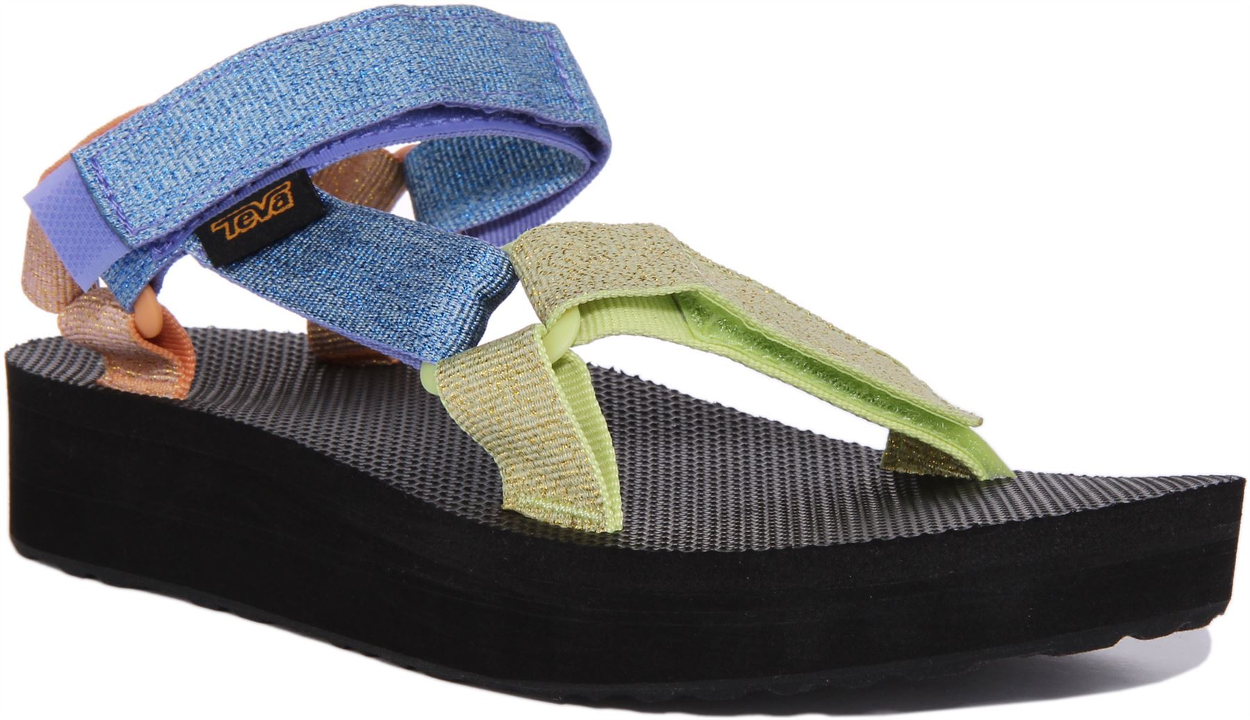Teva Midform Universal Open Toe Strap Vegan Womens Sandal Beige Brown UK 3 - 8 - Picture 26 of 37