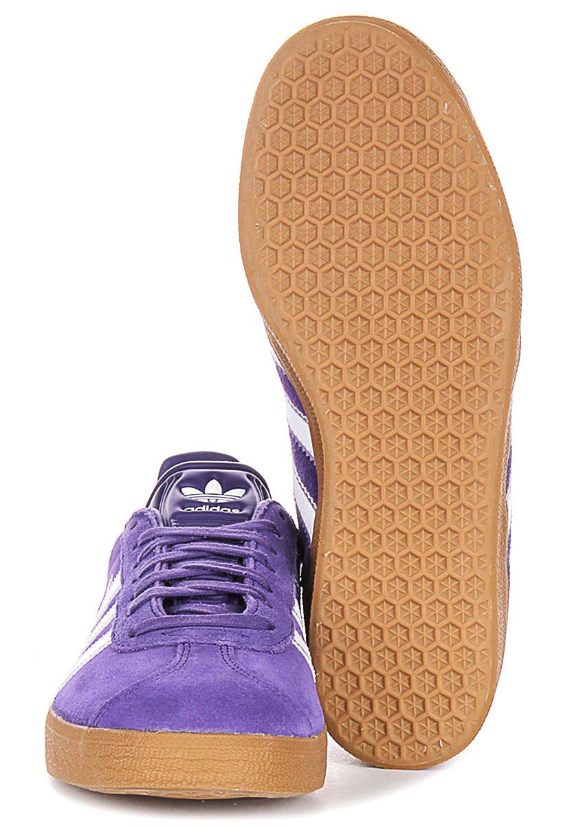 adidas gazelle silver green womens adidas Real Madrid Gazelle Terrace (Purple/White) main image 0
