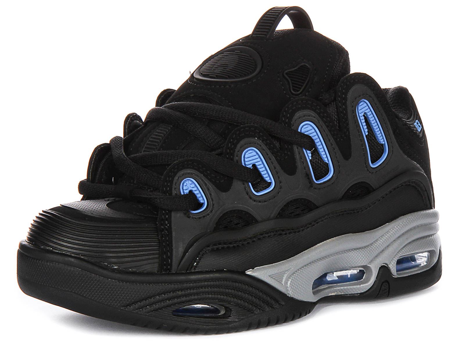 OSIRIS D3 2001 Suela Gruesa Cordones Patín Zapatillas Hombre Negro Azul Ru 6-12 - Imagen 13 de 25