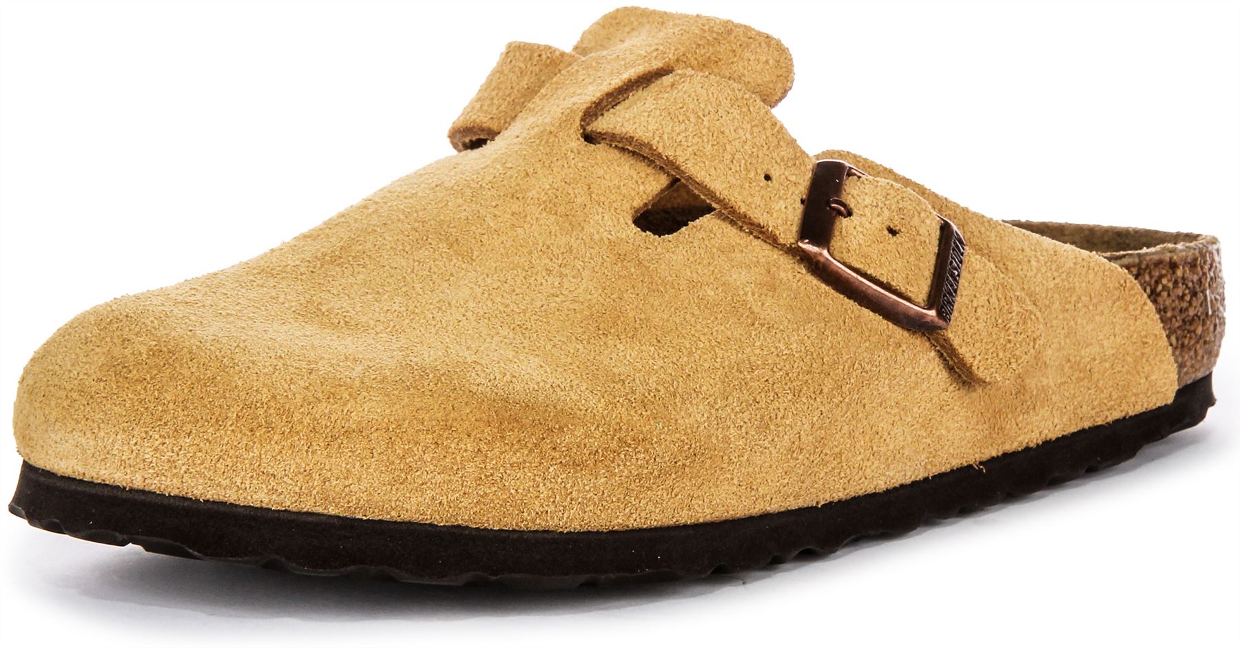 Birkenstock Boston Bs Large Buckle Regular Fit Womens Sandal In