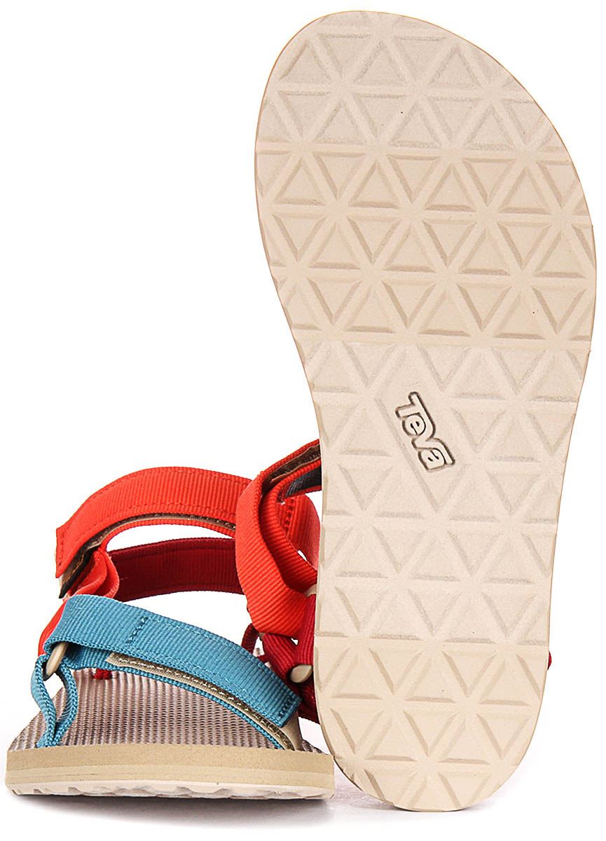 Teva Original Universal Back Strap Vegan Womens Sandals Black Multi US 6 - 9 - Picture 24 of 25