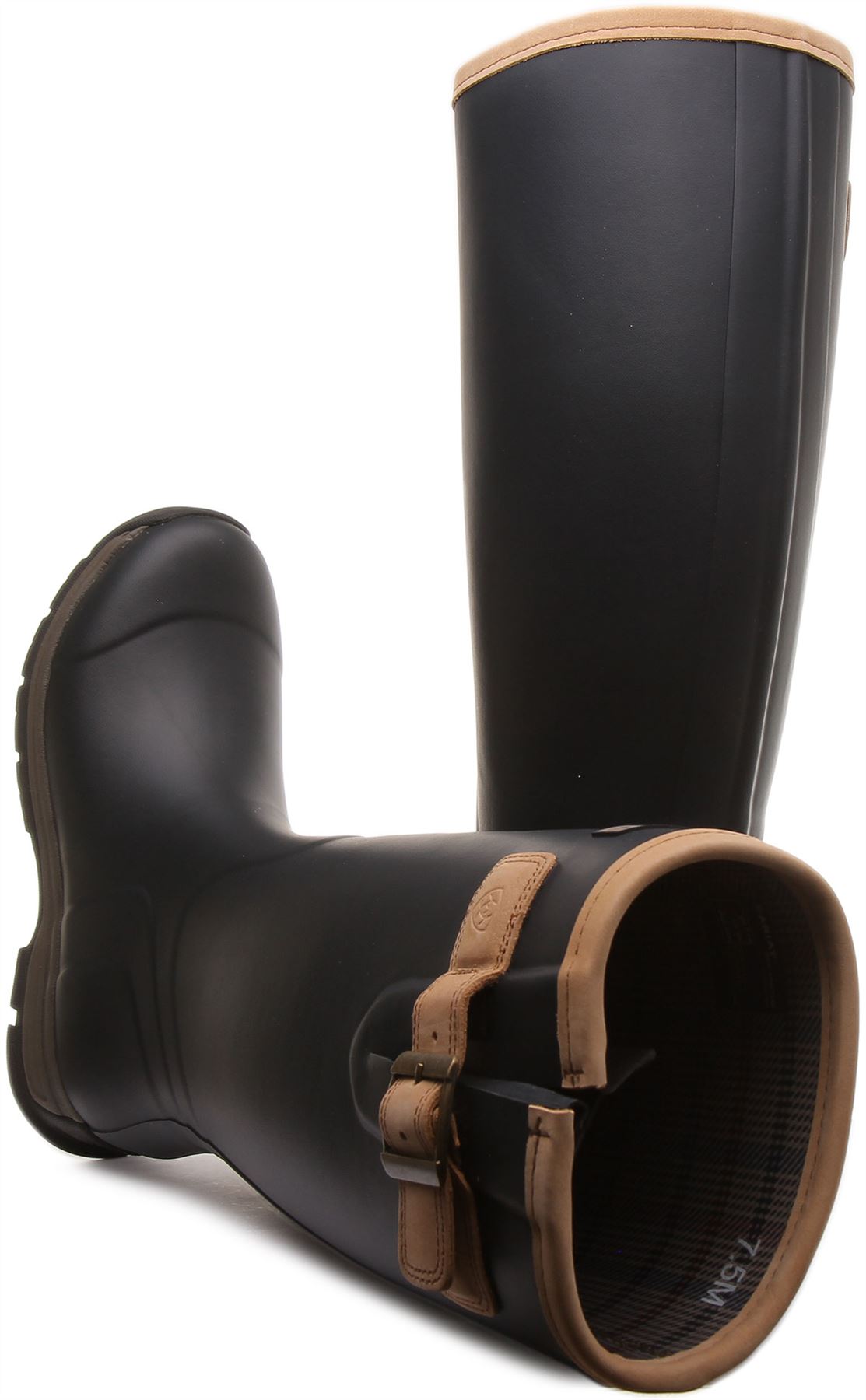 Ariat Burford Waterproof Knee High Welly Womens Boots In Navy UK 3 - 8 - Picture 11 of 13