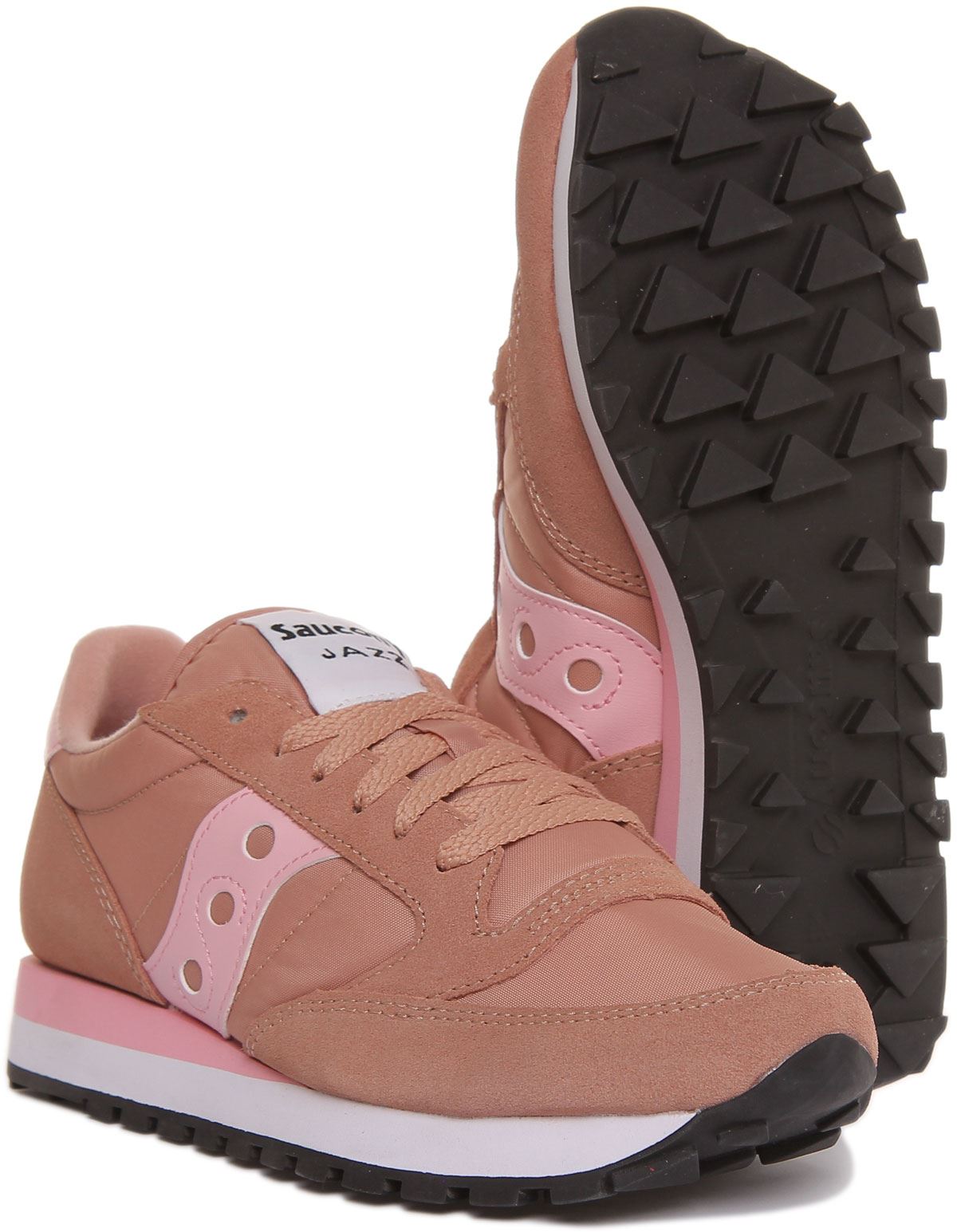 saucony jazz grey pink