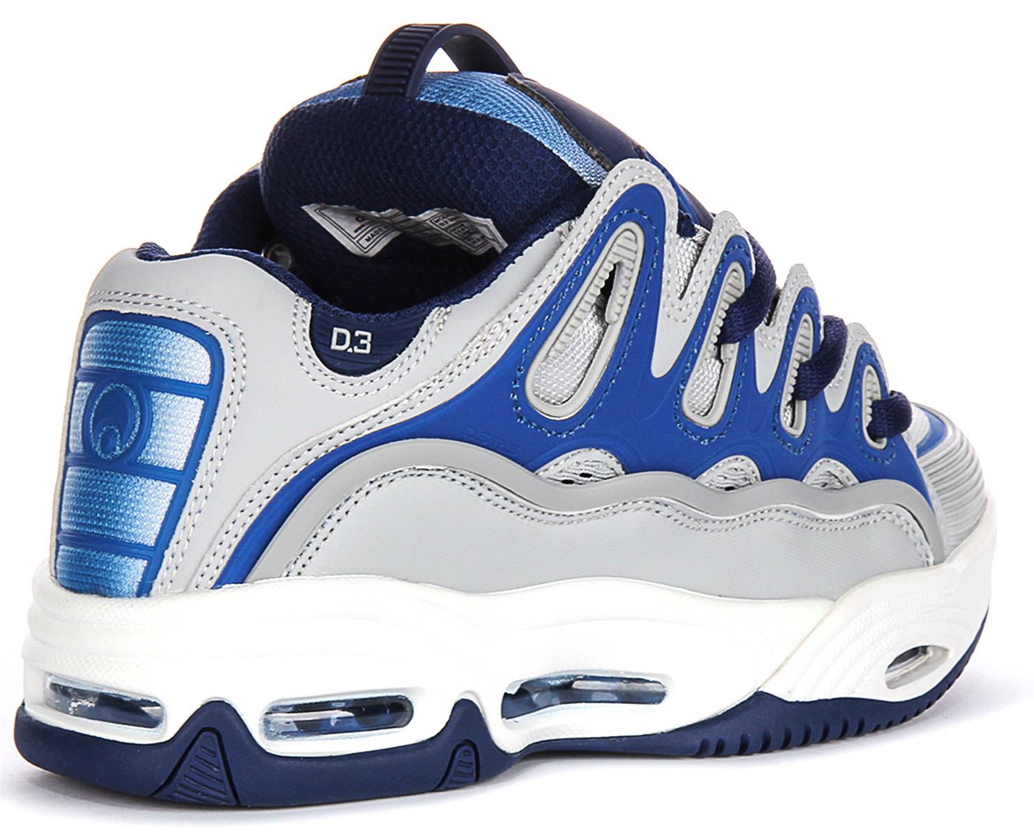 OSIRIS Suela Gruesa Cordones Zapatilla Skate Hombre en Negro Gris Ru 4-12 - Imagen 28 de 37