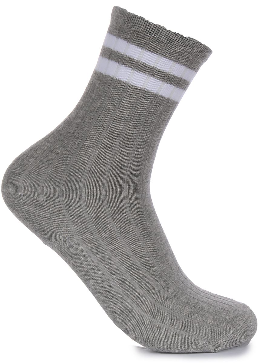 Justinreess England gestreifte Baumwollsocken für Herren Socken in grün 2er-Packungen - Bild 9 von 16