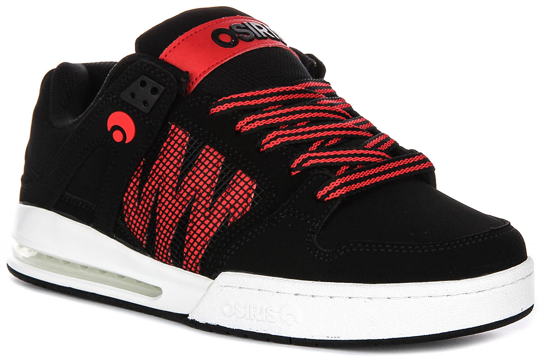 Osiris Pixel Technical Reinforce Damen Sneaker schwarz grau UK 4   12