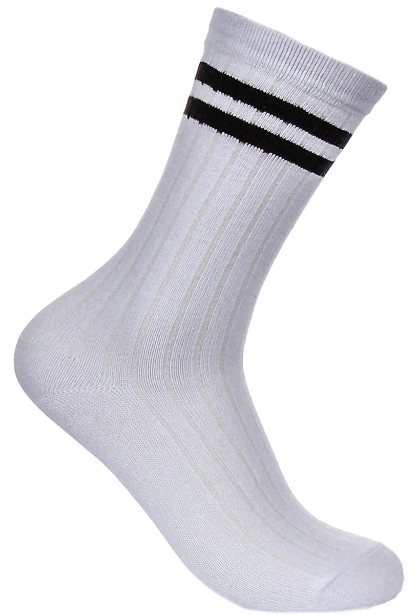 Justinreess England 2P Stripe Cotton Wear Womens Socks In White Black One Size - Picture 30 of 37