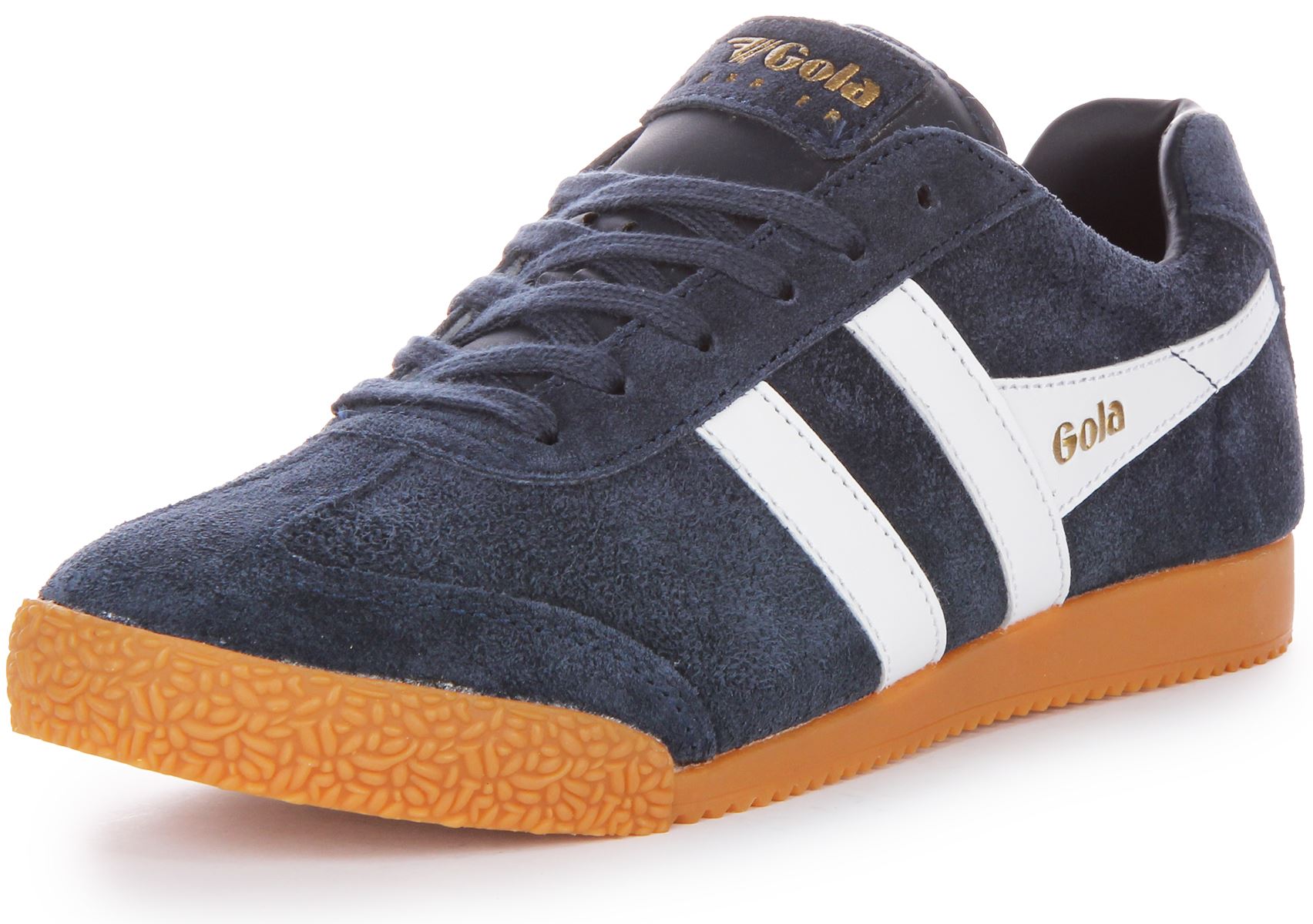 Gola Classics Harrier In Navy White Low Pro Retro 1968 Sneaker Size US 5 -10
