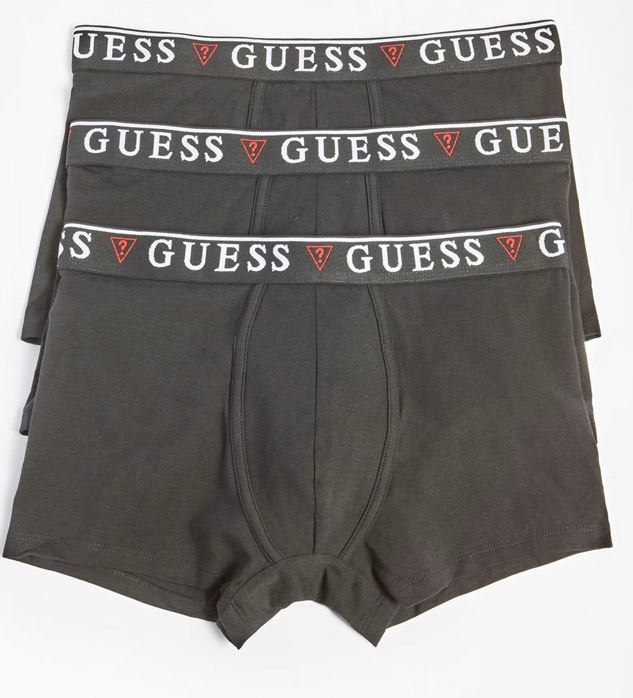 Трусы-боксеры Guess U97G01Jr003-A99 Herren в упаковке Schwarz - 3er 7990₽
