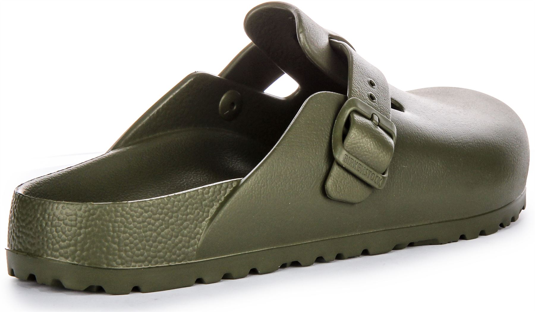 Birkenstock Slider Boston Eva Womens Sandal Khaki UK 3 - 8 - Picture 4 of 13