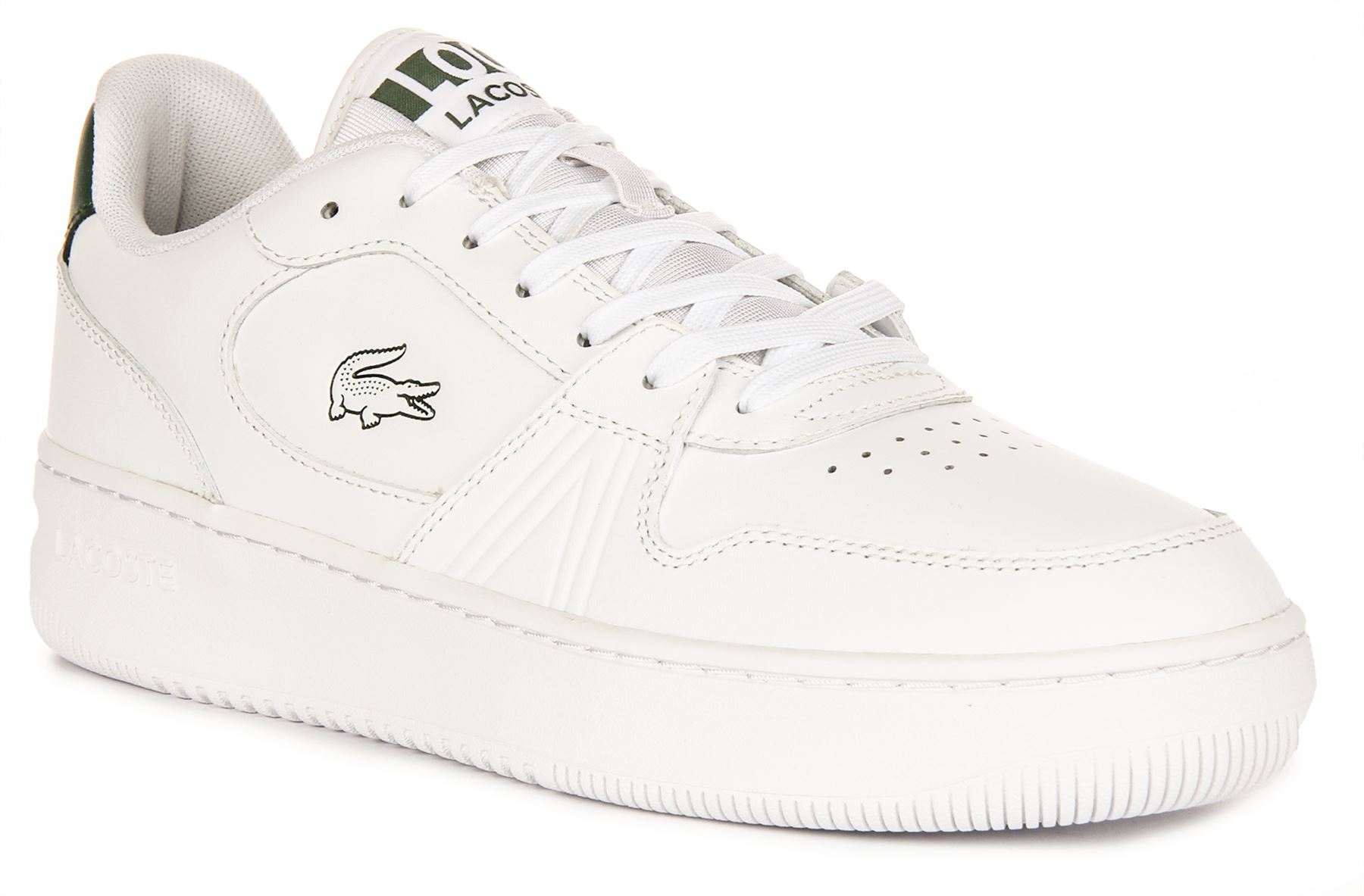 Lacoste L001 Set 224 Lace Court Womens Sneakers White Green US 5