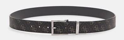 Guess Vezzola Mens Adjustable & Reversible Leather Belt In Black M - L - XL - Picture 14 of 16
