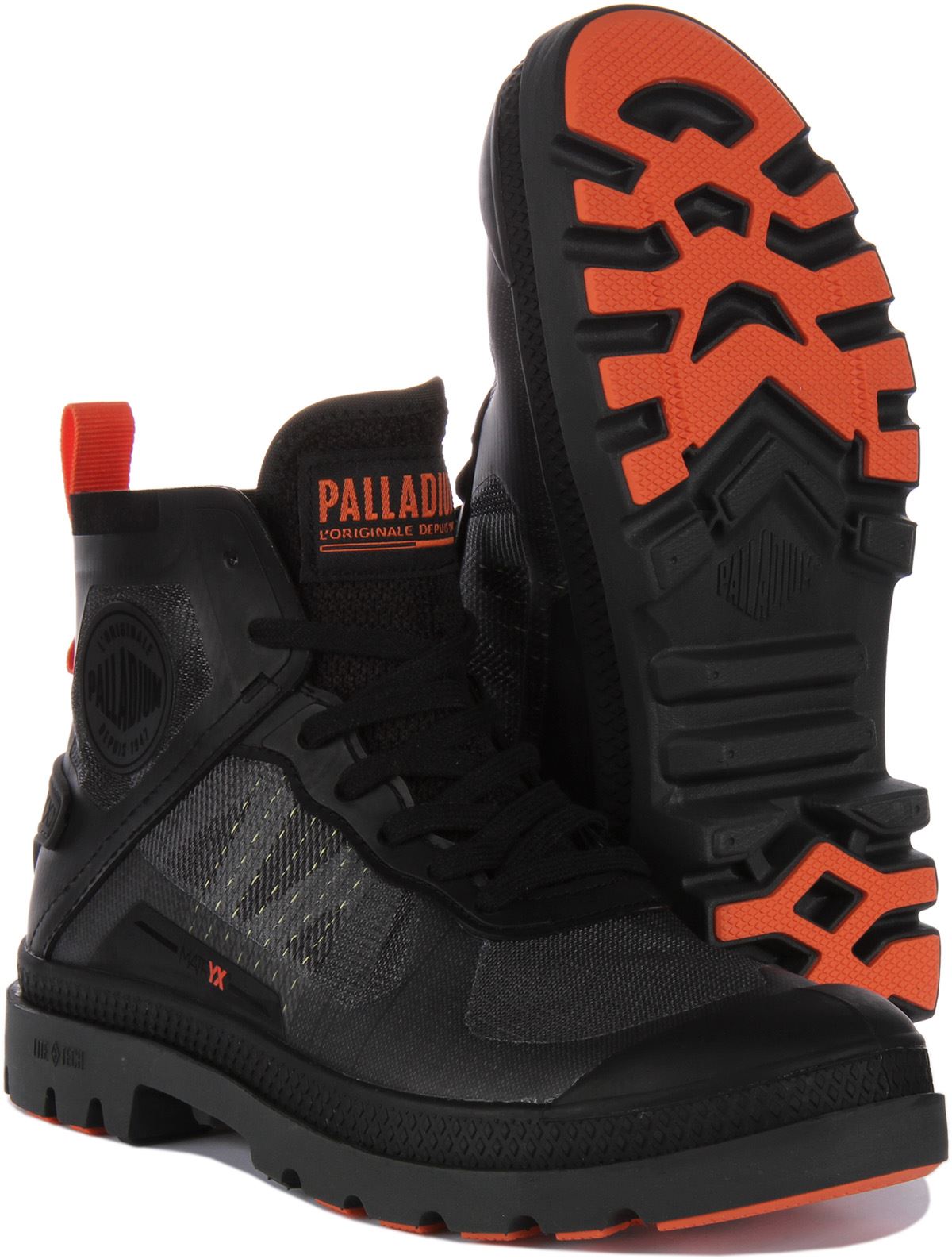 Palladium Pampa Lite Matryx Revolution Offroad Sport Boot Black Size US 4 - 13 - Picture 11 of 12