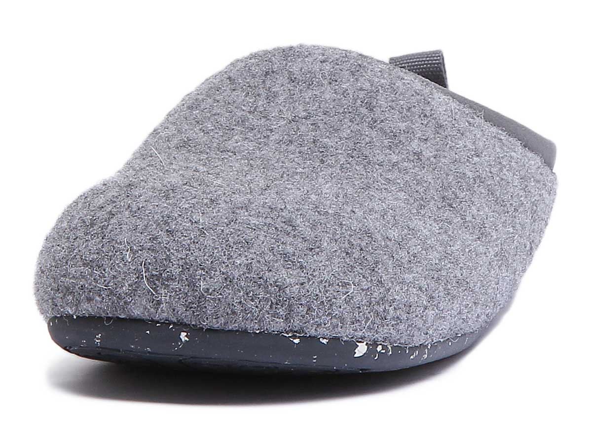 Camper Wabi Felt Tweed Bosforo Slip On Womens Trainer Slippers In Grey US 6 - 12 - Picture 13 of 13