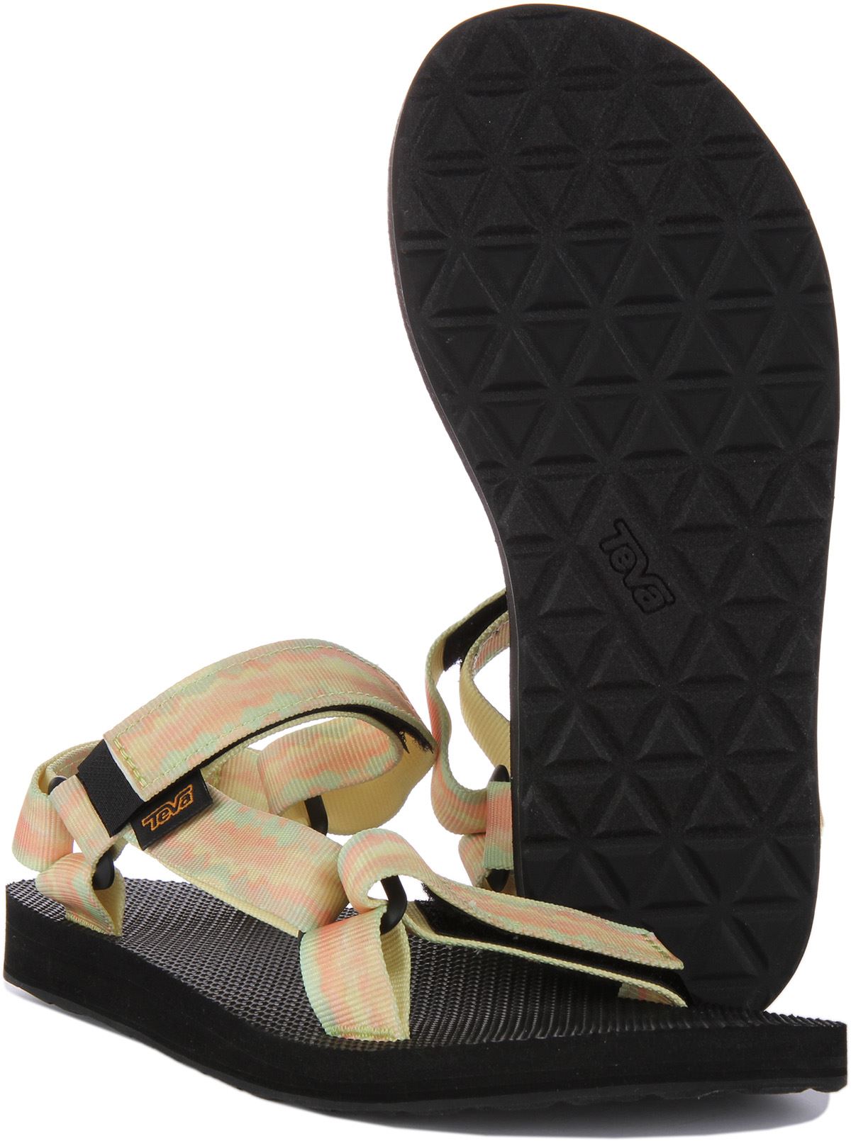 Teva Orig Strappy Back Tye Dye Vegan Womens Sandal Multi Colour UK 3 - 8 - Picture 24 of 37