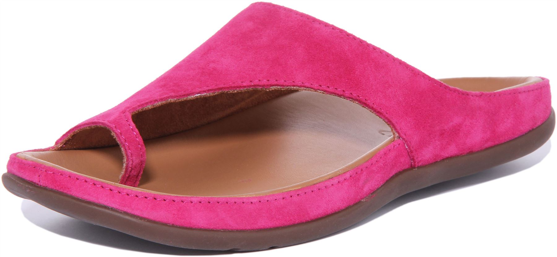 Strive Capri Womens Toe Loop Leather Sandals In Magenta Size US 6 - 11 - 第 30/36 張圖片