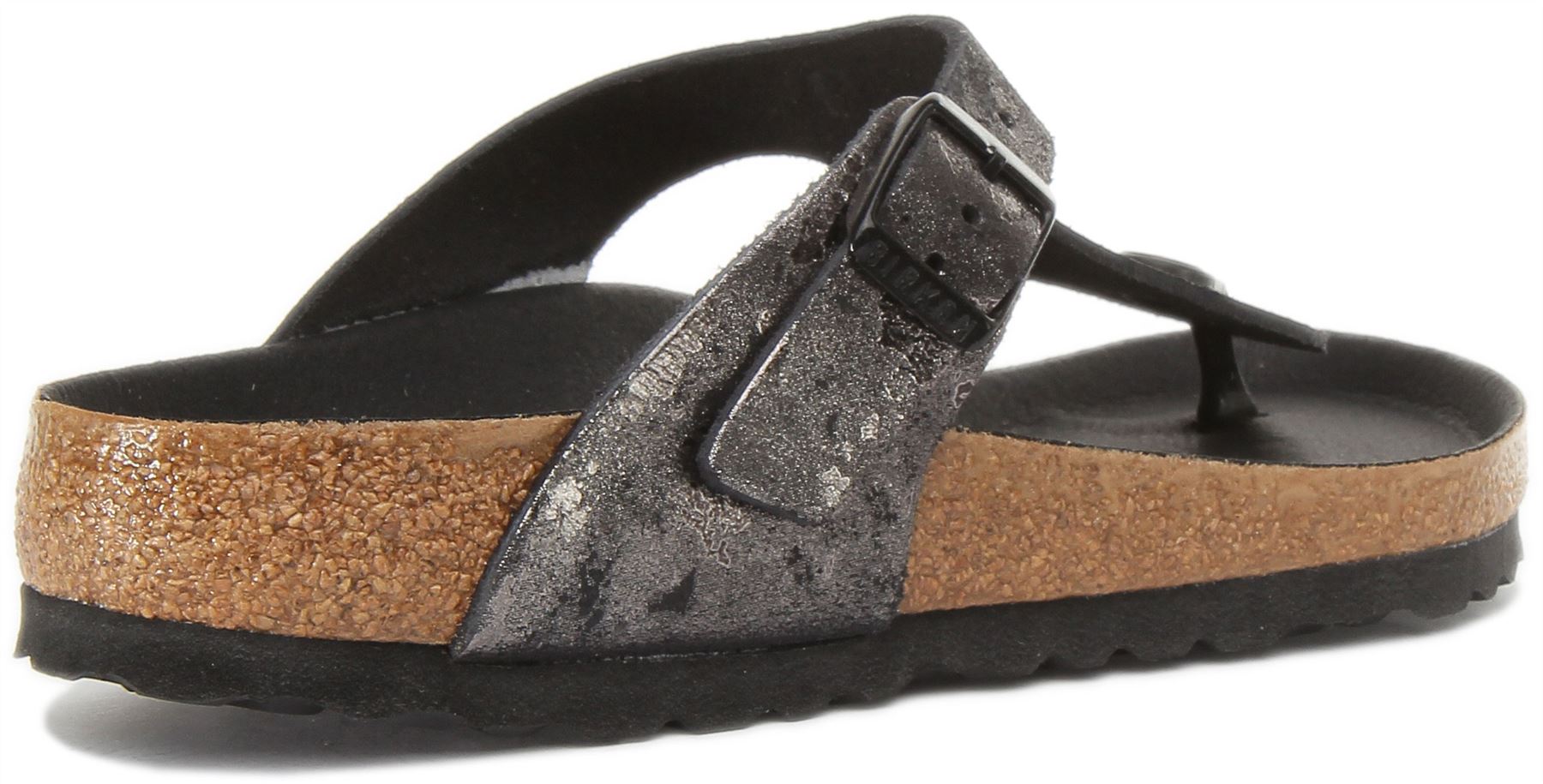 toe loop leather sandals