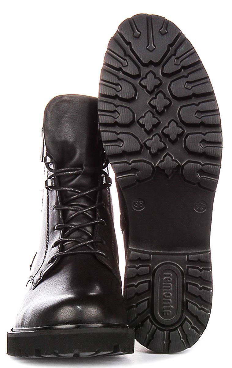Remonte Lite Soft Warm Lined Leather Ankle Womens Boot In Brown US