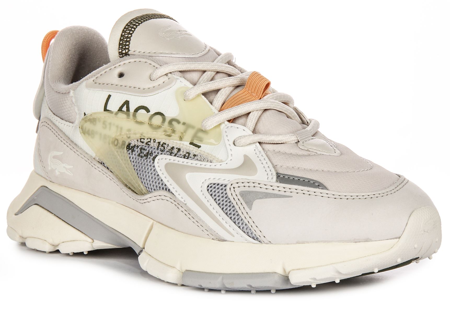 Lacoste Loo3 Neo Tech Neo Lace Up Tech Inspired Mens Sneakers