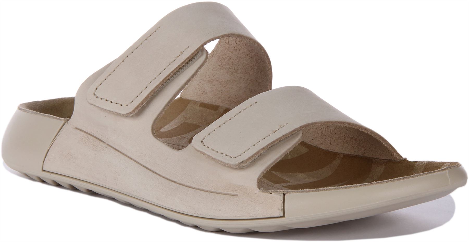 ECCO 2 Cozmo Doppelriemen Kalkstein Fubett Maultier beige Damen UK 3 - 8 22090₽