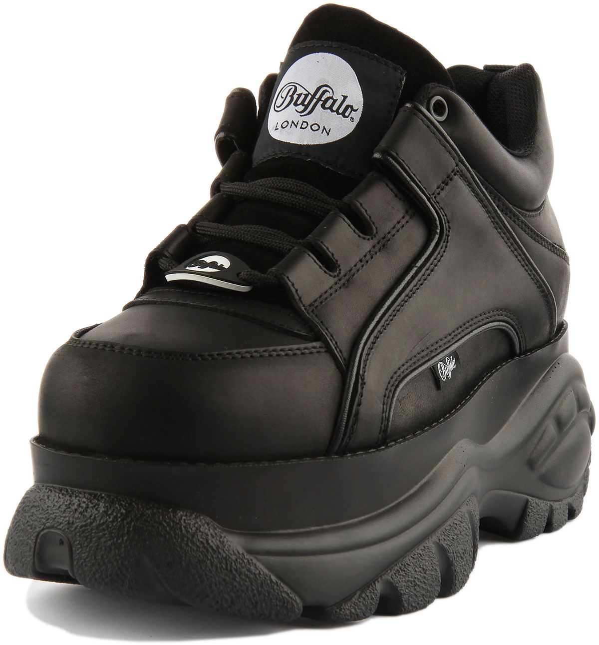 Buffalo 1339-14 2.0 Mens Classic Platform Trainers In Black UK Size 8- 11 - Picture 18 of 18