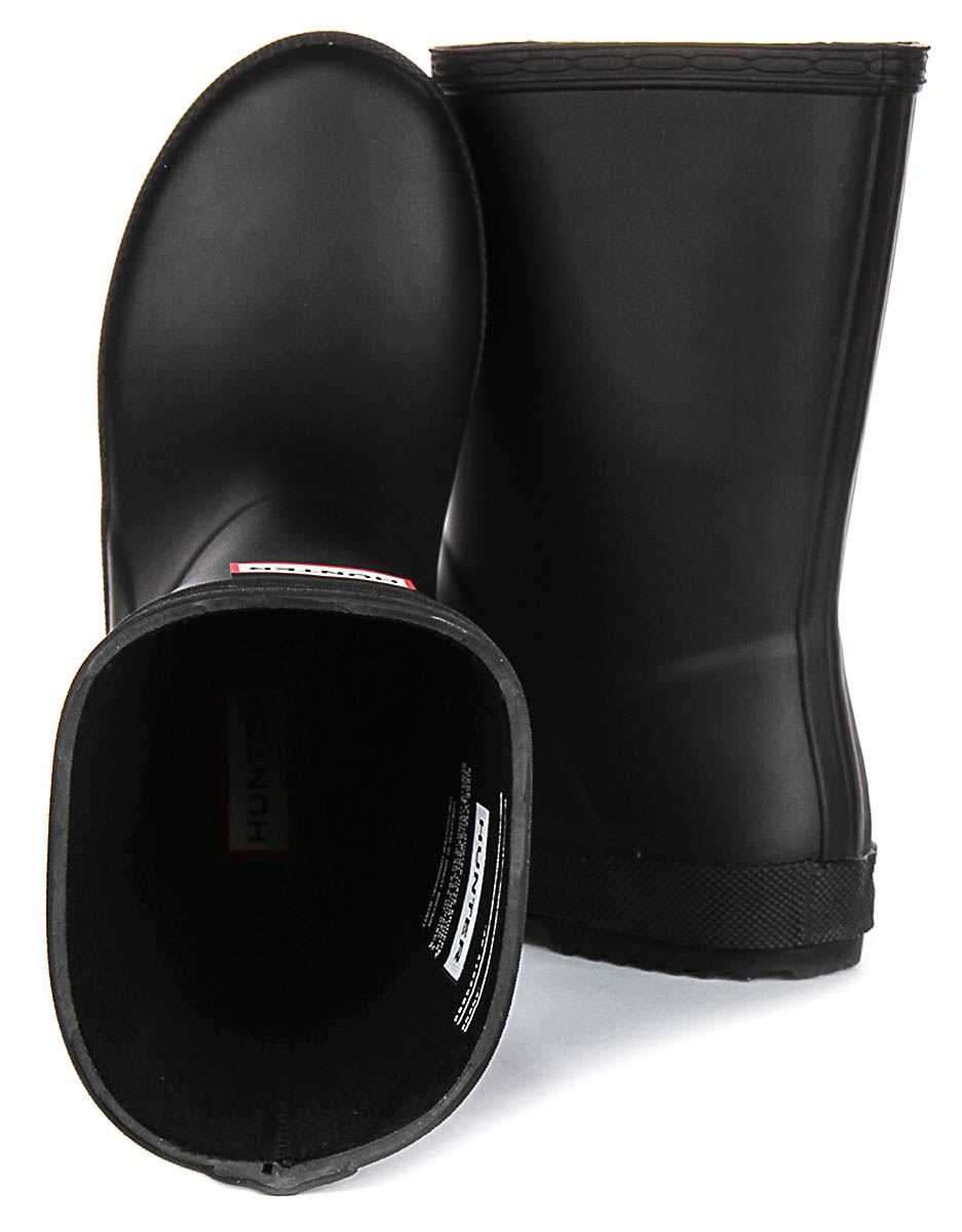 Hunter Kids First Gummistiefel Handarbeit Jungen Stiefel grün UK 1 - 13 - Bild 5 von 25