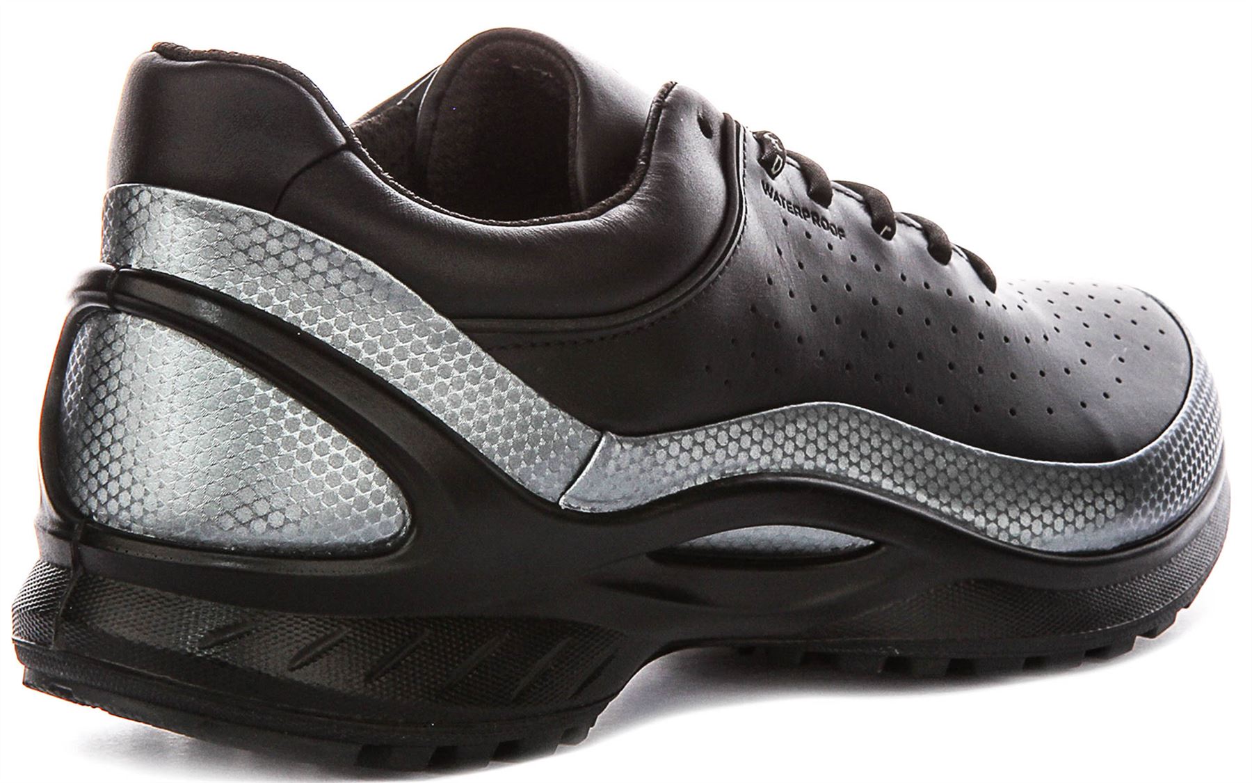 Ecco Biom Energi M Outdoor Lace Up Mens Trainer In Black Silver UK 7 - 12