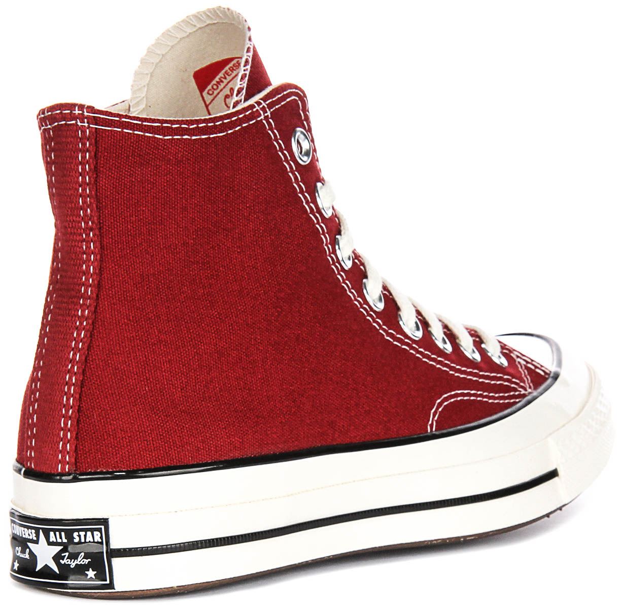 Converse A10523C Chuck 70 Hi Red Fresh Womens Sneakers In Dark Red