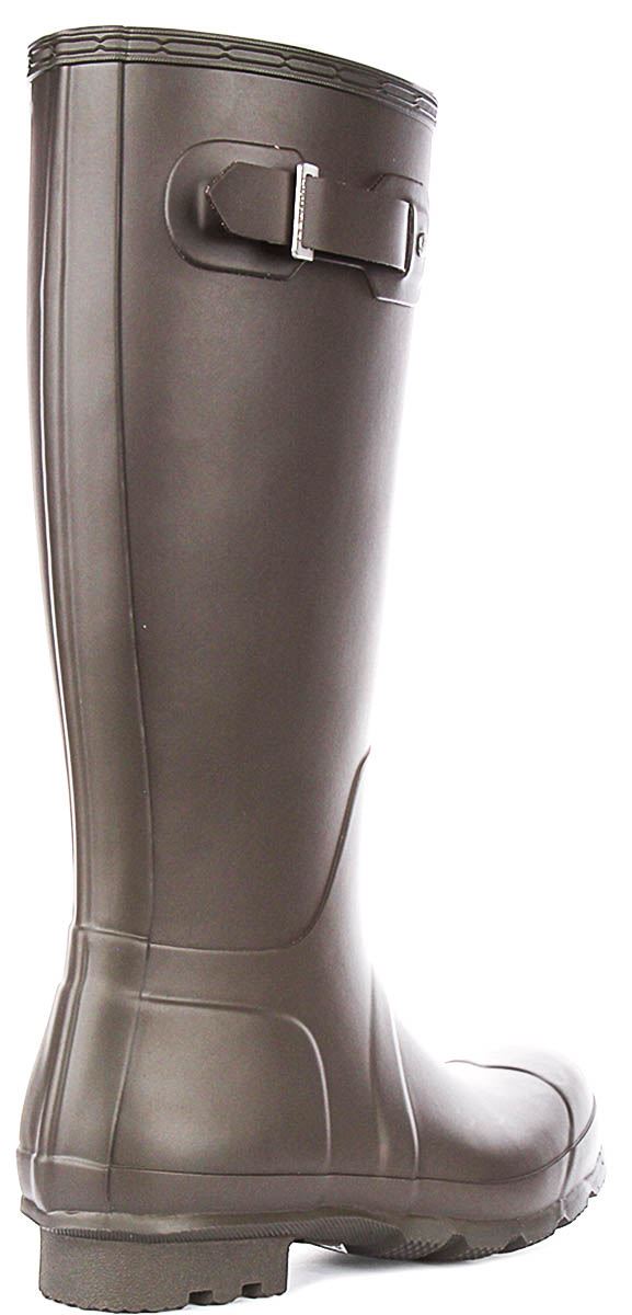 Hunter Men Hunter Original Tall Pull On Mens Boot In  Chocolate Brown UK 7 - 12