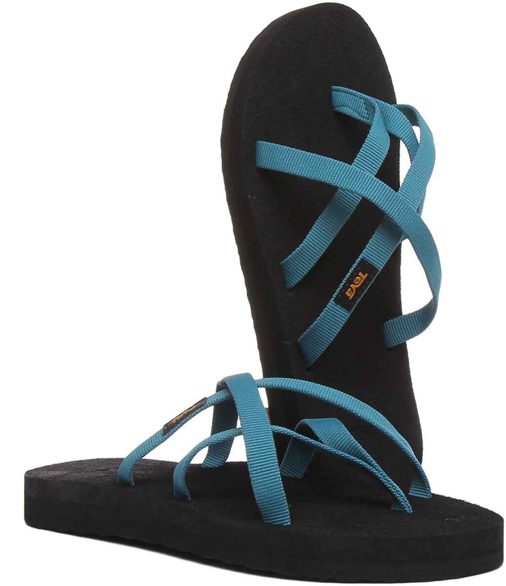 Teva Olowahu Womens Strappy Flip Flop Sandals In Orange Size US 5 - 10 - Picture 31 of 32