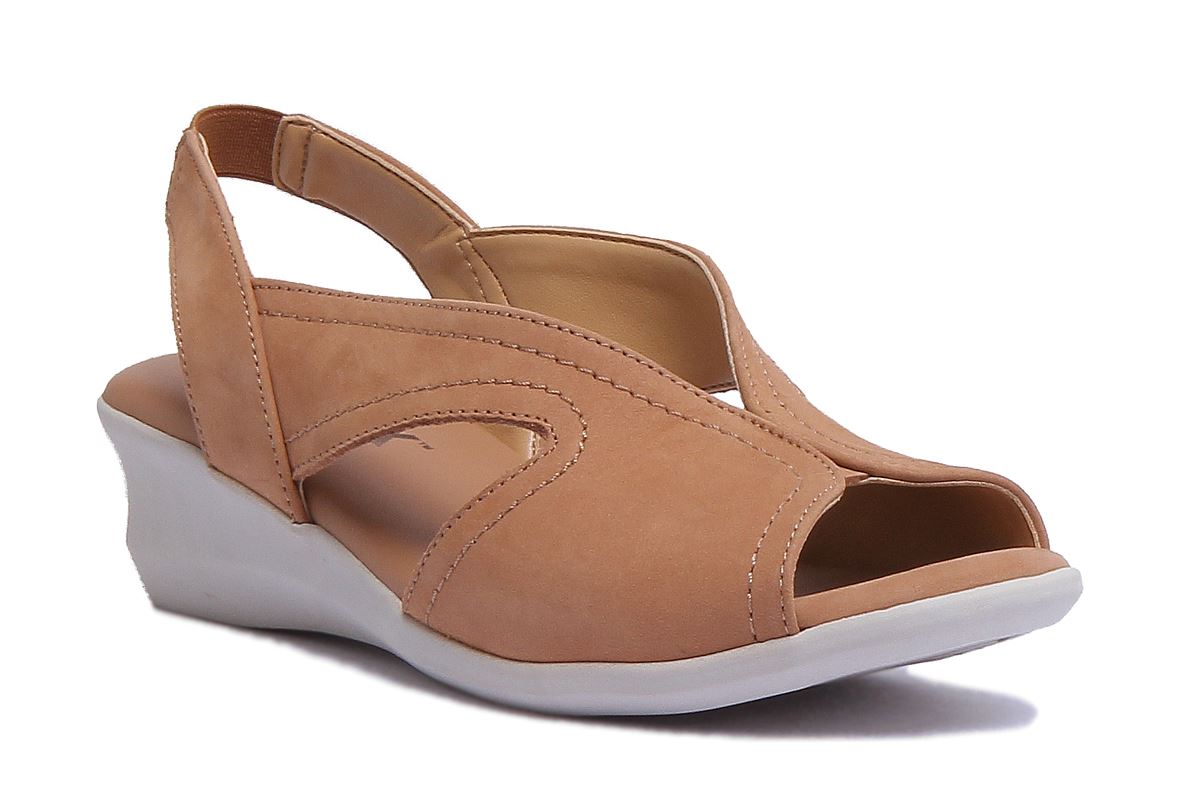 Слинг-спинка Flexx Charlee S-Flex на низкой танкетке в коньячном цвете Gre UK 3 - 8 7790₽