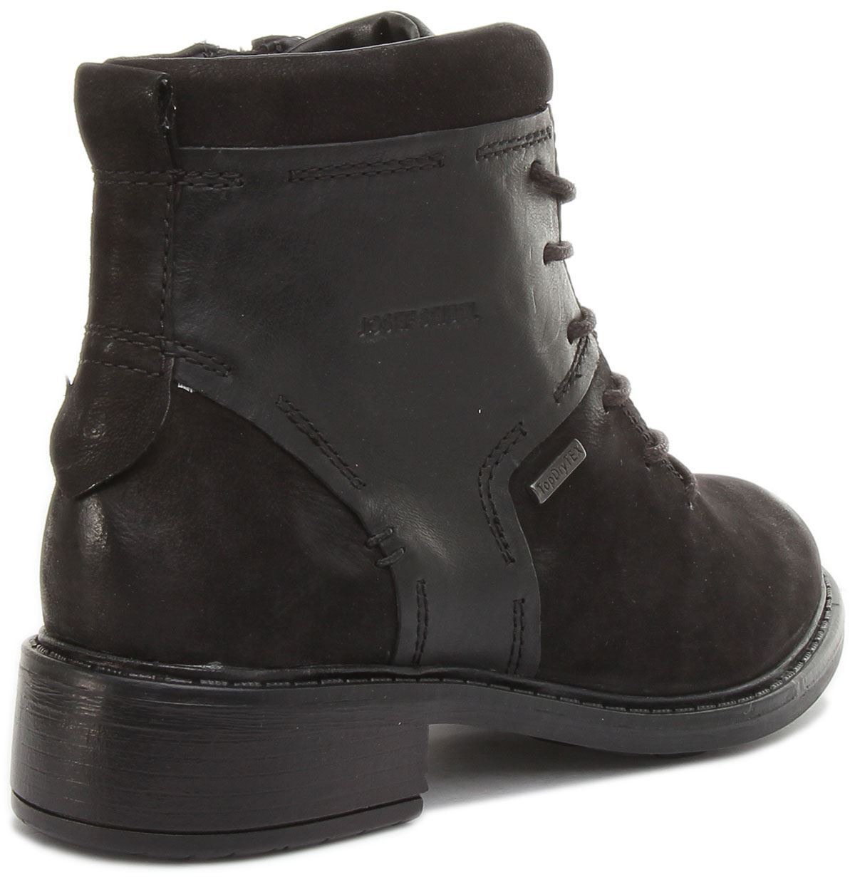 Josef Seibel Selena 50 Lace Up Ankle Boot Waterprooof In Brown Size US 5- 10 - Picture 4 of 13
