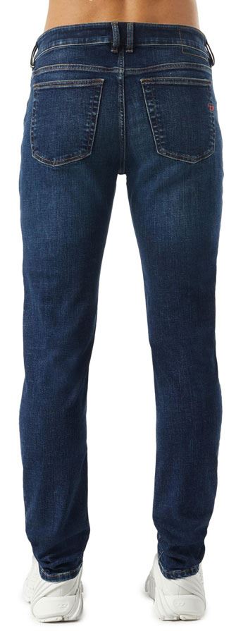 DIESEL Sleenker Skinny Baumwolle Denim Herren Jeans IN Marine Blau UK 30 - 33 - Bild 7 von 8