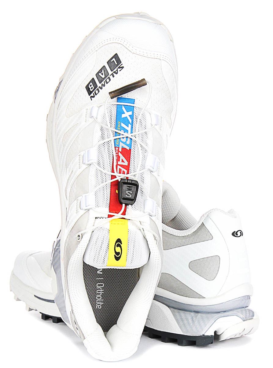 Zapatillas Salomon Quicklace Trail Explorer Unisex En Blanco UK 7 - 11 - Imagen 11 de 13