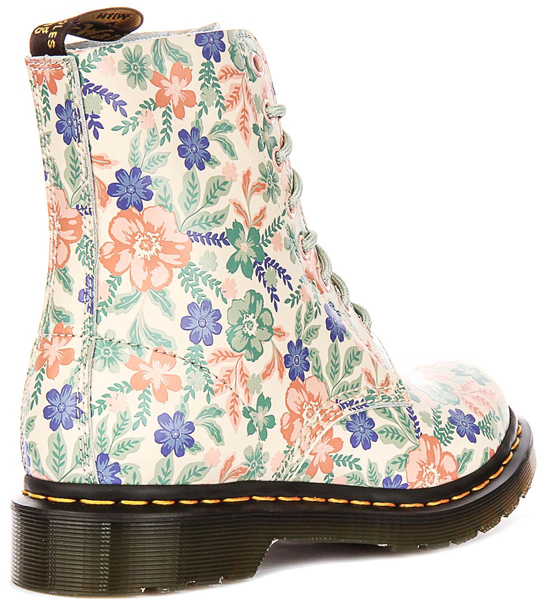 DR MARTENS 1460 Pascal Virginia 8 Ojo Verdugón Mujer Botas IN Verde Salvia GB 3 - Imagen 22 de 49