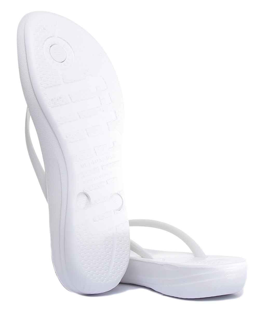 Sandalia Fitflop Iqushion ergonómica de espuma de aire de alto rebote para mujer bronce Reino Unido 5-11 - Imagen 35 de 37